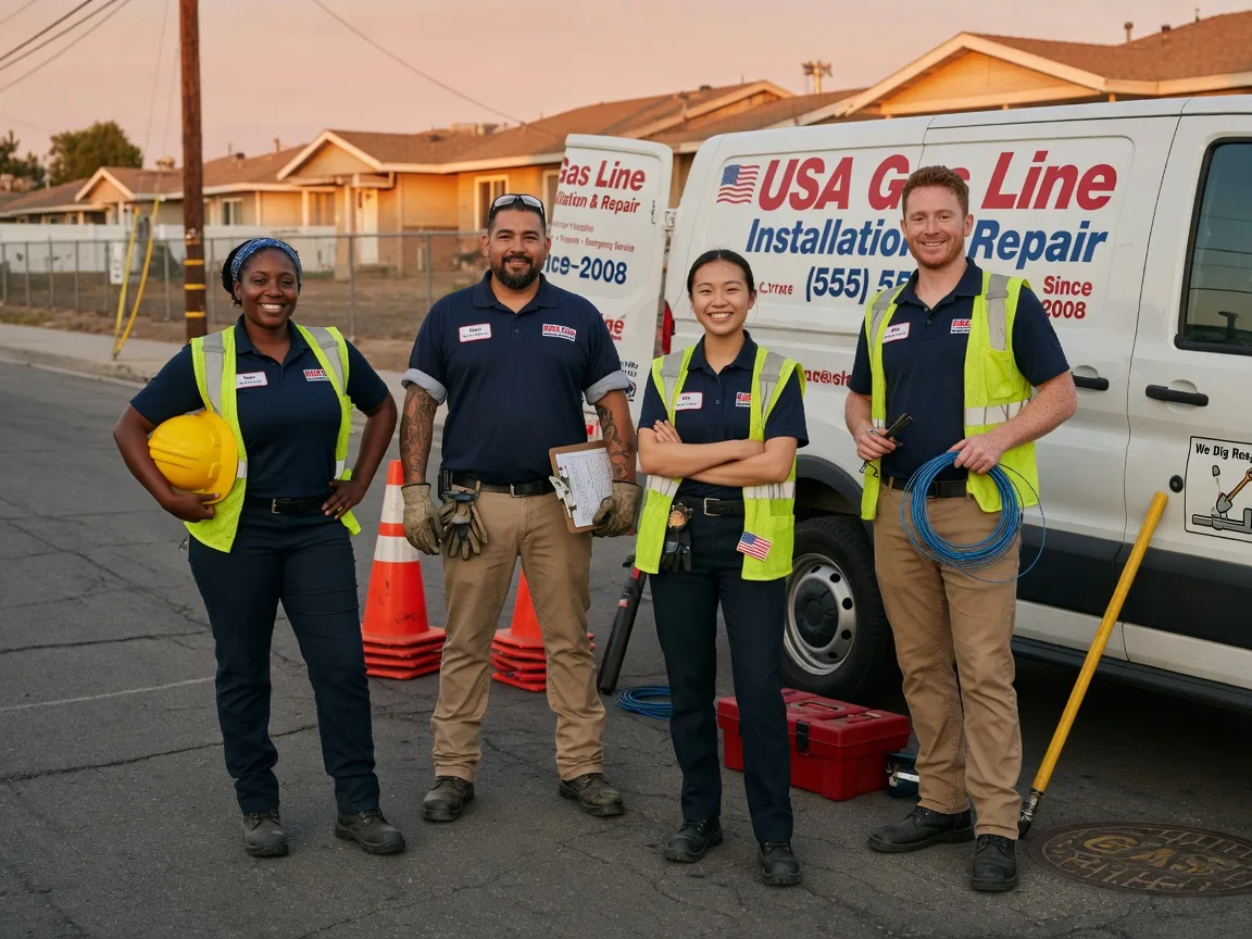 Gas Line Installation company in Tuscola, IL